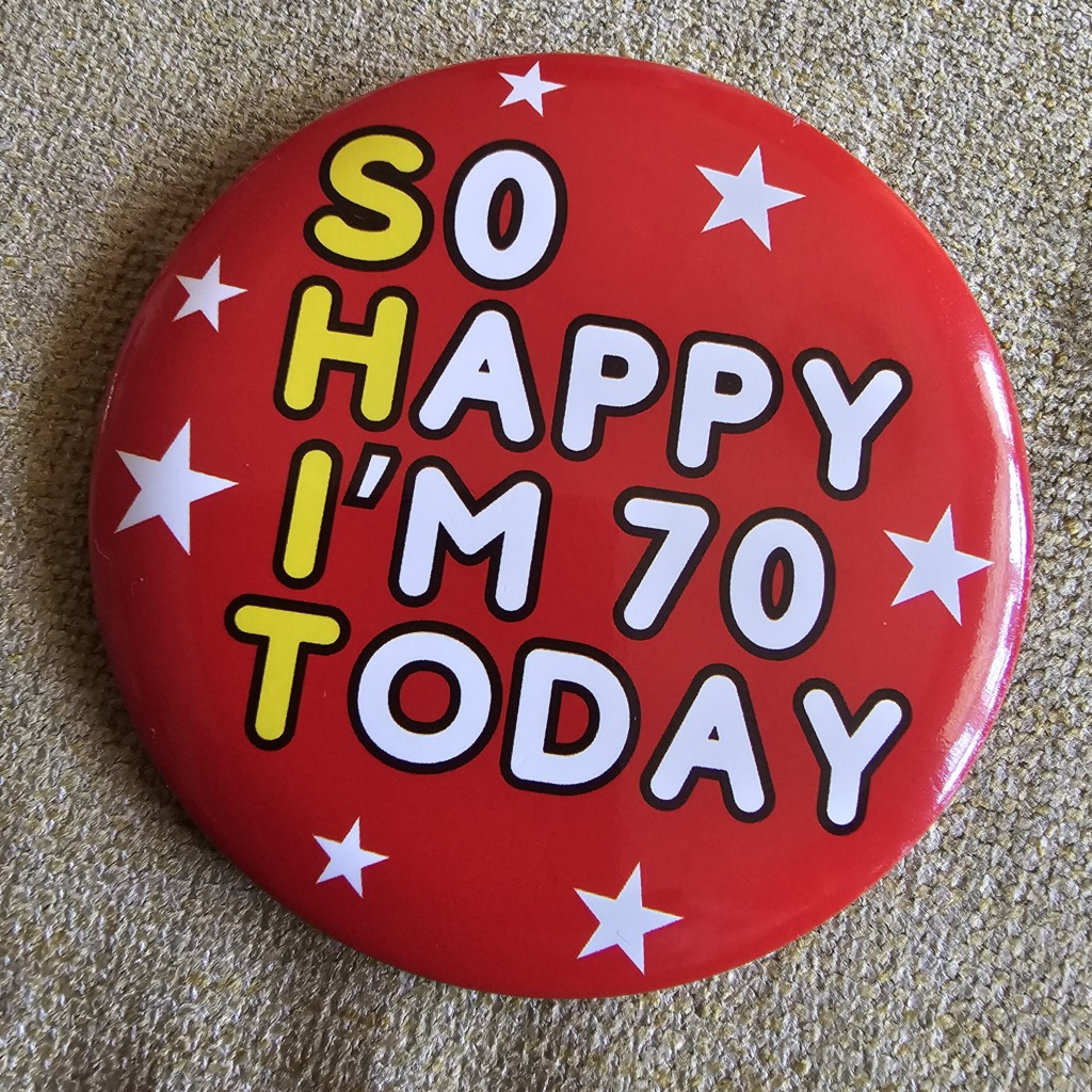 70 today!